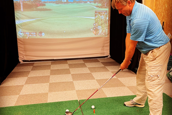 Simulatorgolfen öppnar