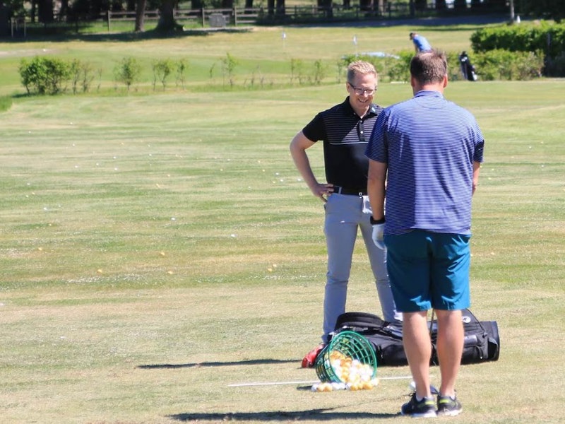 Vinst av golflektion