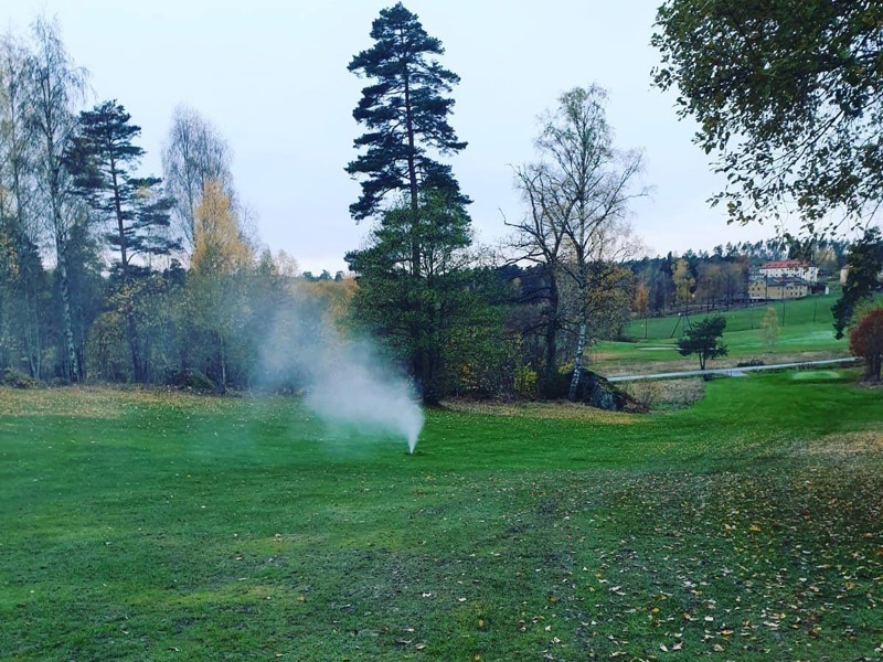 Idag tömmer vi bevattningen