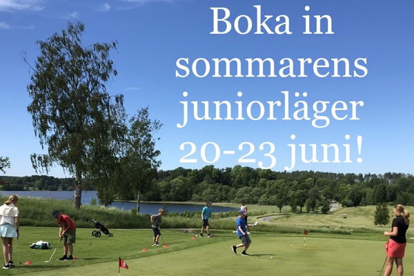 Boka in sommarens juniorläger