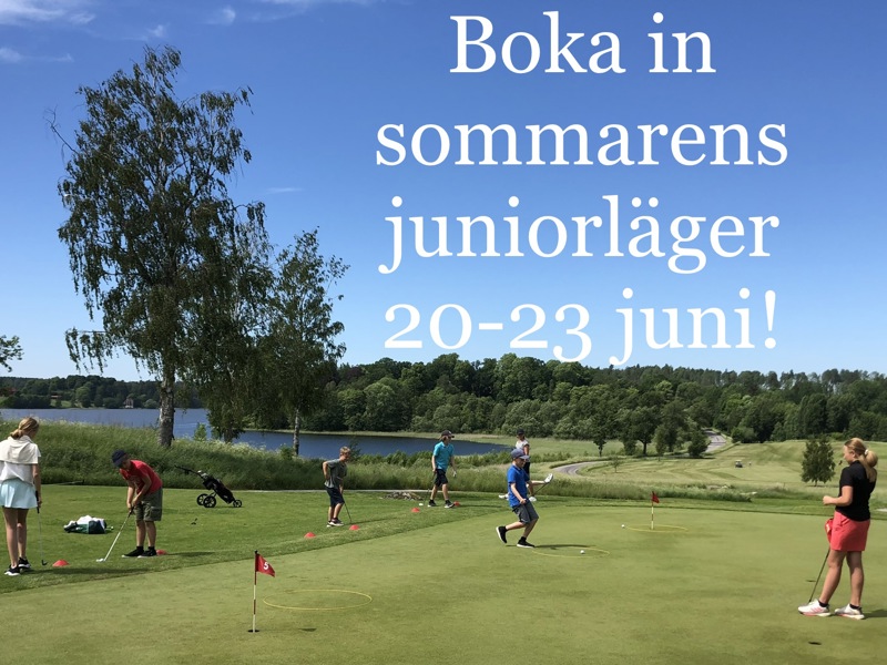 Boka in sommarens juniorläger