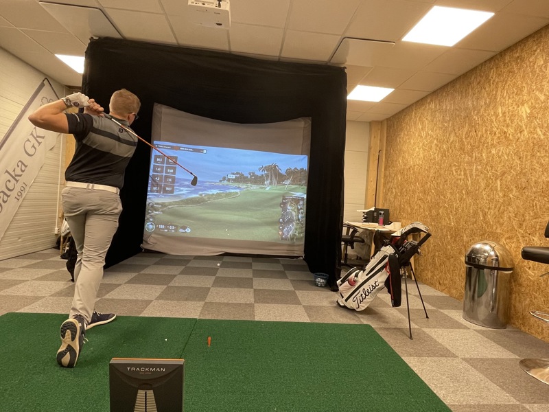Black Weekend i golfsimulatorn