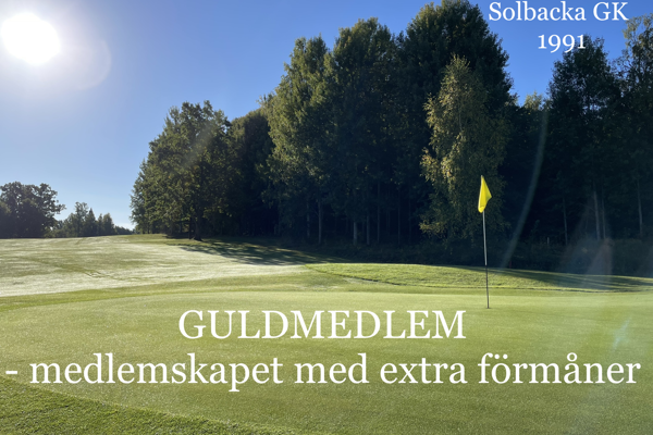 Guldmedlem - medlemskapet med extra förmåner