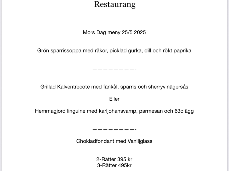 Fira morsdag med oss