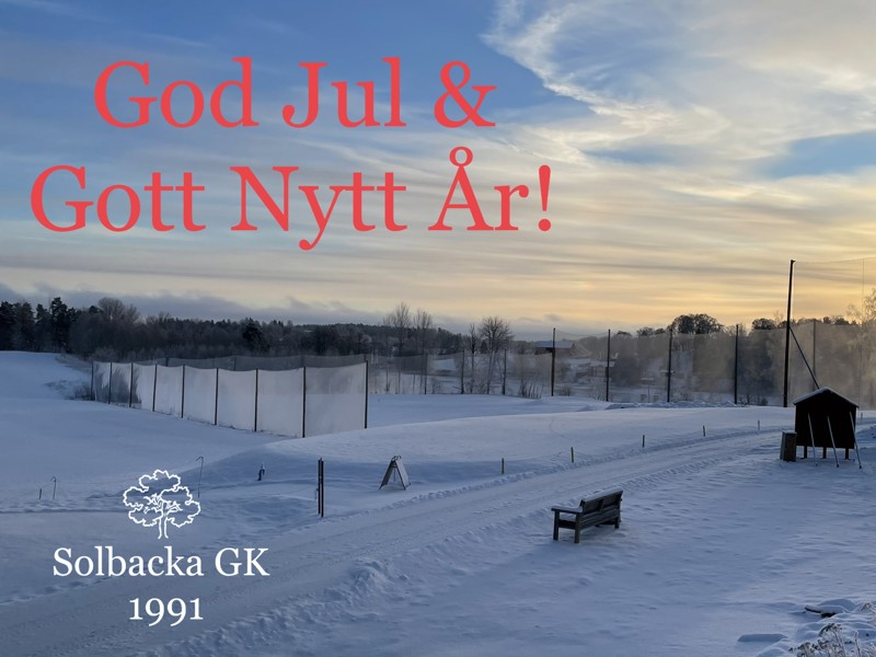 God Jul & Gott Nytt År!